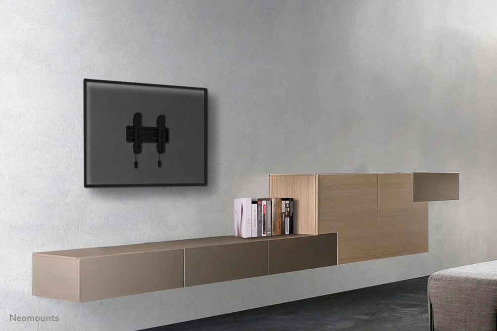 Neomounts WL30S-850BL12 TV-beugel wand 24-65" - vlak - vergrendelbaar - snelle installatie